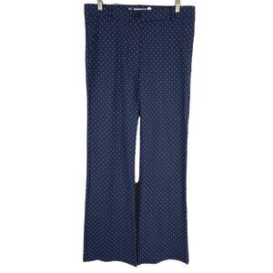 Betabrand Yoga Dress Pants Women's‎ Large Bootcut Multi Print Pull On PT-1884